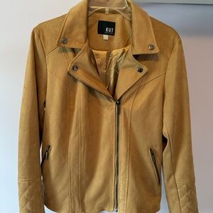 KUT from the Kloth Suede Moto Jacket - Like New!